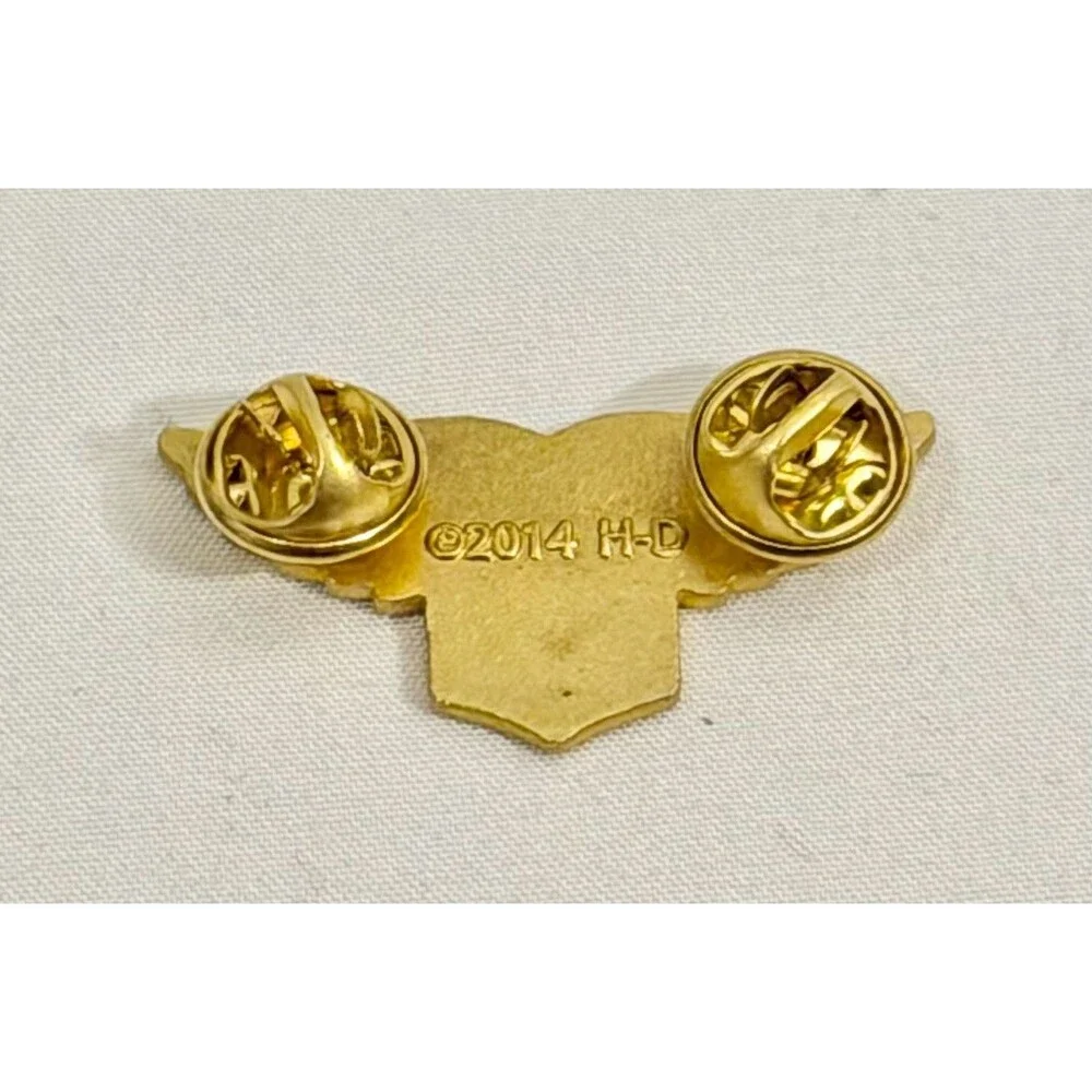 Harley-Davidson Ladies of Harley (LOH) HOG Gold-Tone Winged Lapel Pin